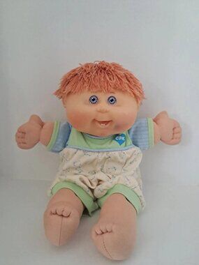 2004 OAA Inc Play Along PA-17 Boy Cabbage Patch Kid Doll 14” Red Hair Blue Eyes